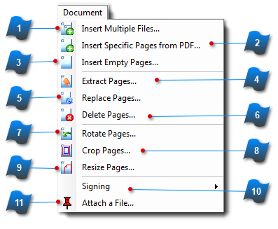 Document Menu