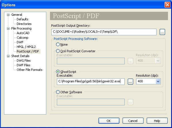 Ghostscript Pdf Options